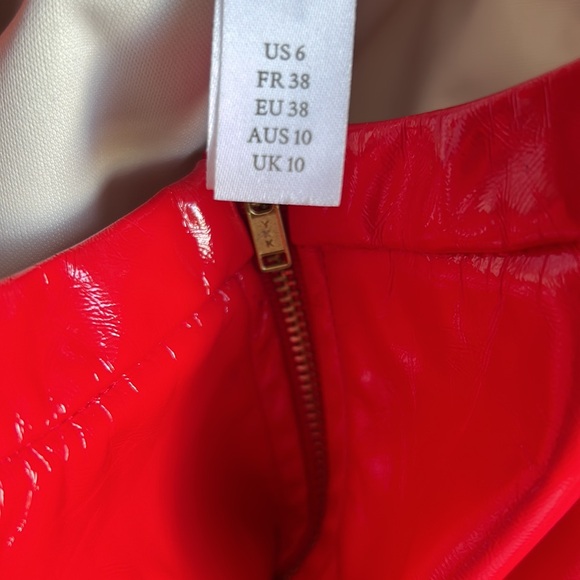 Sexy Red Bodysuit US 6 (fits like a Medium/Large) - Picture 4 of 4